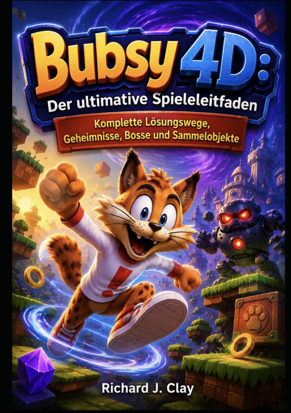 Bubsy 4D: Der ultimative Spieleleitfaden: Komplette Lösungswege, Geheimnisse, Bosse und Sammelobjekte