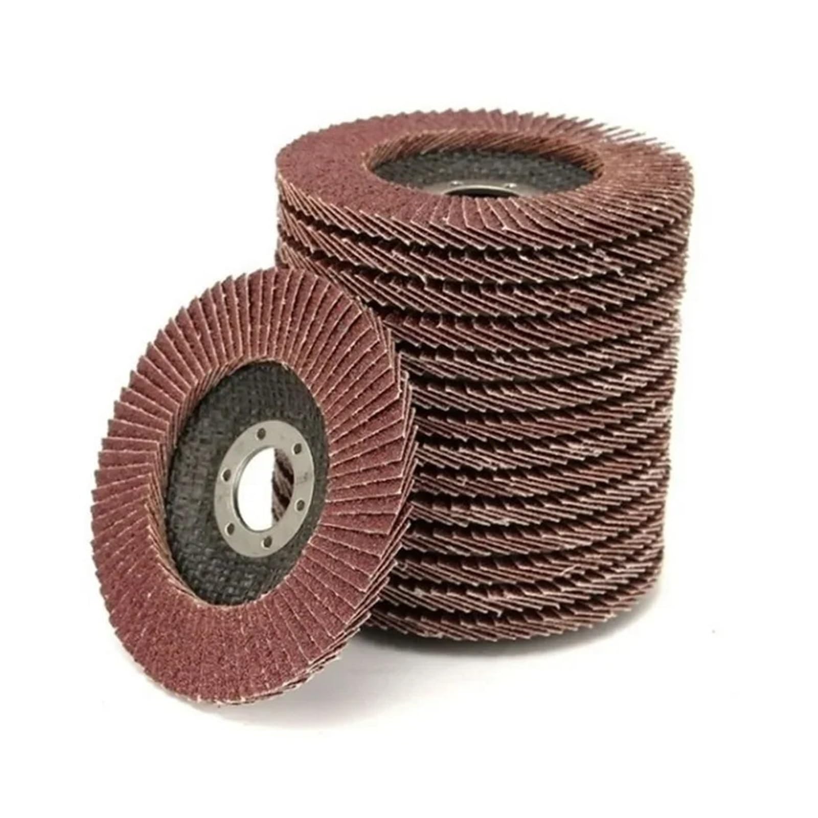 Tarcza do szlifowania metalu, uniwersalna tarcza l 10 szt. Tarcze szlifierskie klapowe 100 mm 40/60/80/120 Ściernice szlifierskie Szlifierka kątowa(10pcs 40)