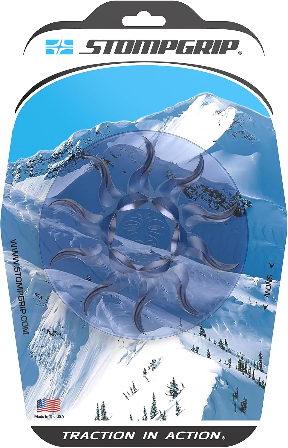 Stompgrip Premium Snowboard Stomp Pad | Sun | 3D Collection | 3D Decal