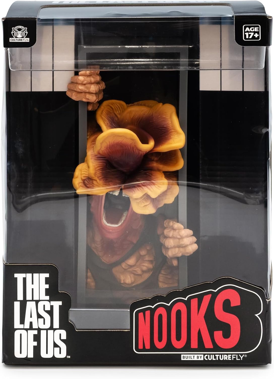 Culture Fly The Last of Us Infected Nook Collectible Shelf Divider, Plastic, Multicolor, 7.5 Inches
