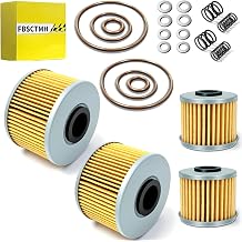 2Pcs Oil Filter Kit Compatible with Honda Pioneer 1000 Talon 1000R Talon 1000X Replace Part # 15412-HP7-A01 15412-MGS-D21