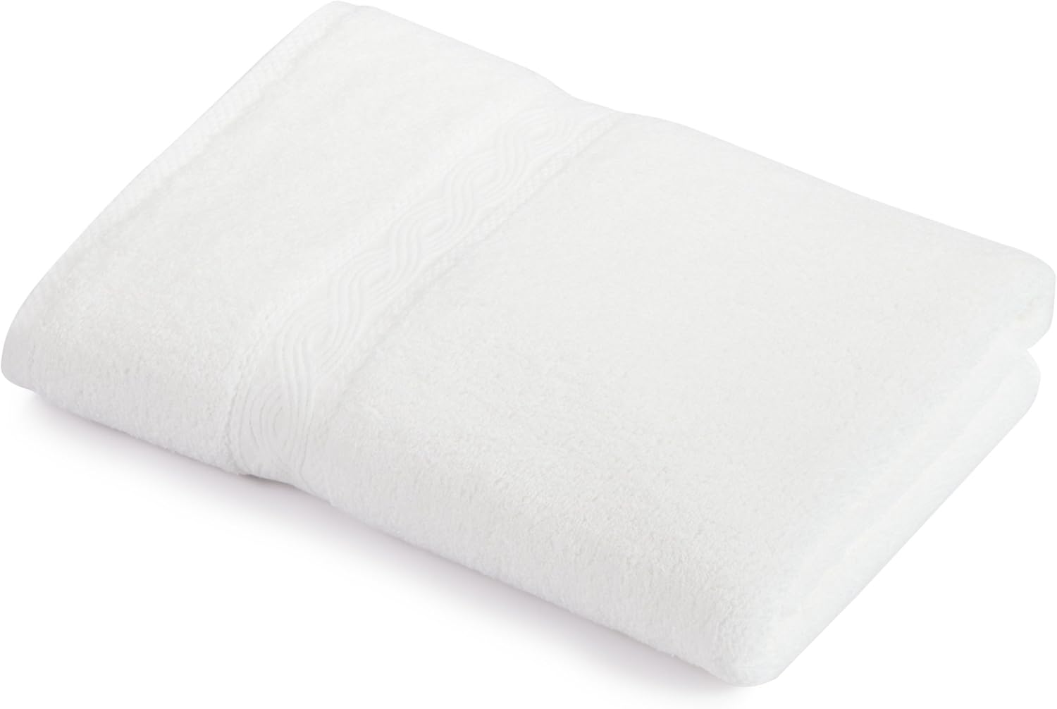 Charisma Bath Towel, White Home & Kitchen