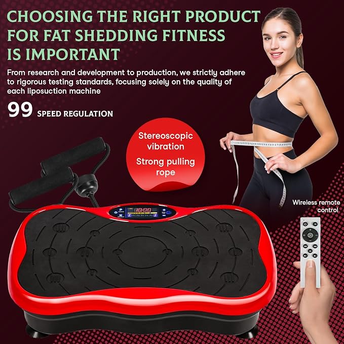 Máquina Plataforma Vibratoria para Ejercicio 300 lbs miniatura 3