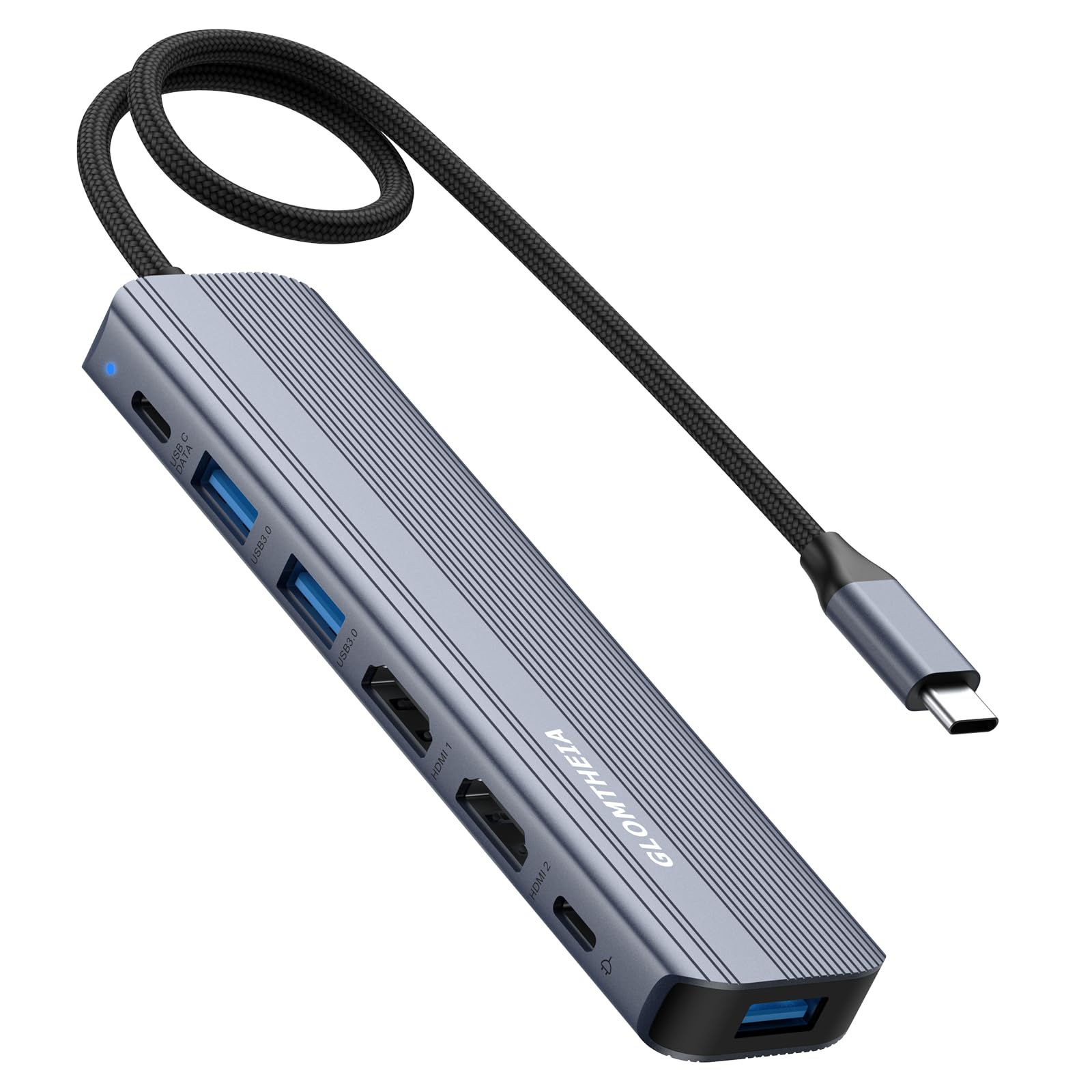 Amazon.com: Glomtheia USB C Hub Docking Station Dual Monitor for