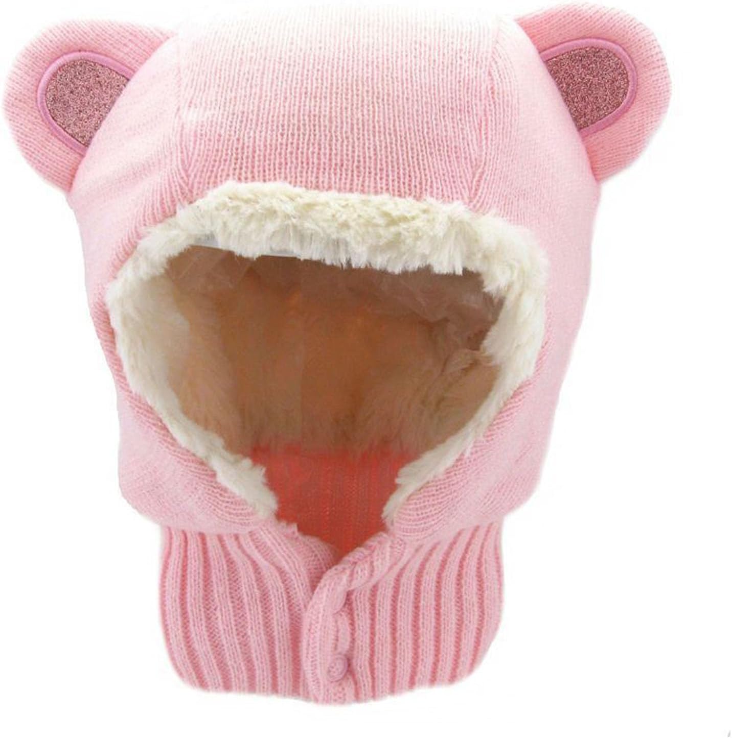 Kids Knit Cap, Warm, Cold Protection, Windproof, Earmuffs, Girls, Pilot Cap, Russian Hat, Knit Hat, Baby, Cute, Cap, Childrens Hat, Warm, Rabbit Hat, Outdoors