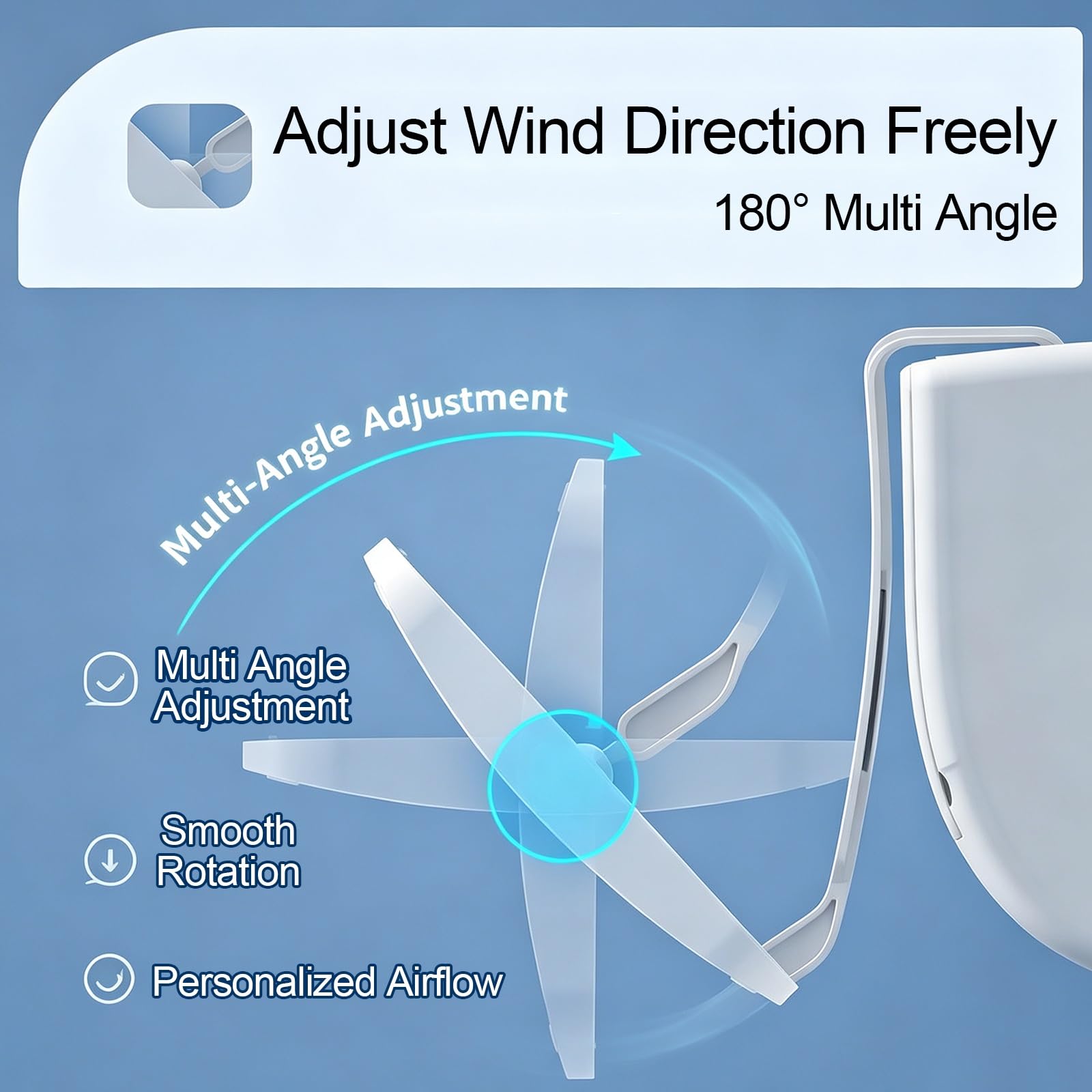 Deflettore Climatizzatore PP 50-90cm, Controllo Aria 180° Regolabile | Paravento Condizionatore Estensibile, Pannello Polipropilene Anti Getto Diretto, Gancio per Split Murali