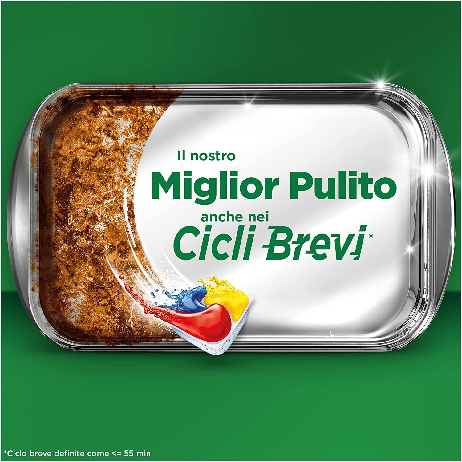Pastiglie Lavastoviglie Tutto in Uno – Azione Sgrassante, Brillantante e Anti-Opaque – Capsule Lavapiatti Solubili al Limone – 38 Lavaggi – Variazioni 4/6/8/10 Pezzi (6)