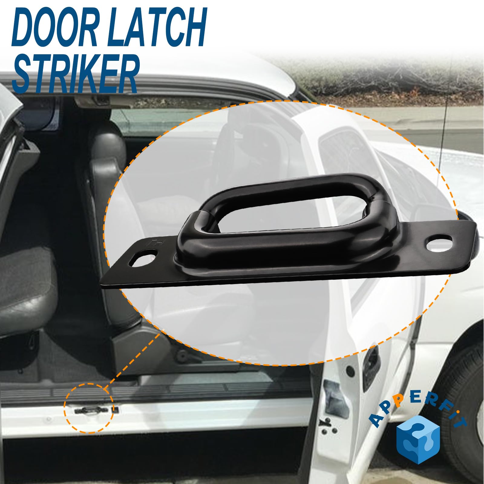 Right Rear Lower Door Latch Striker For 99-07 Silverado & Sierra – Direct Fit, No Hassle