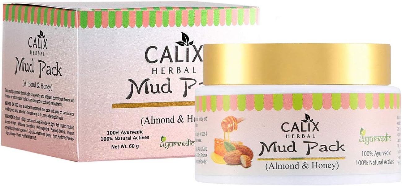 Mud Pack for Acne Control and Skin Tone Balancing, 60 g