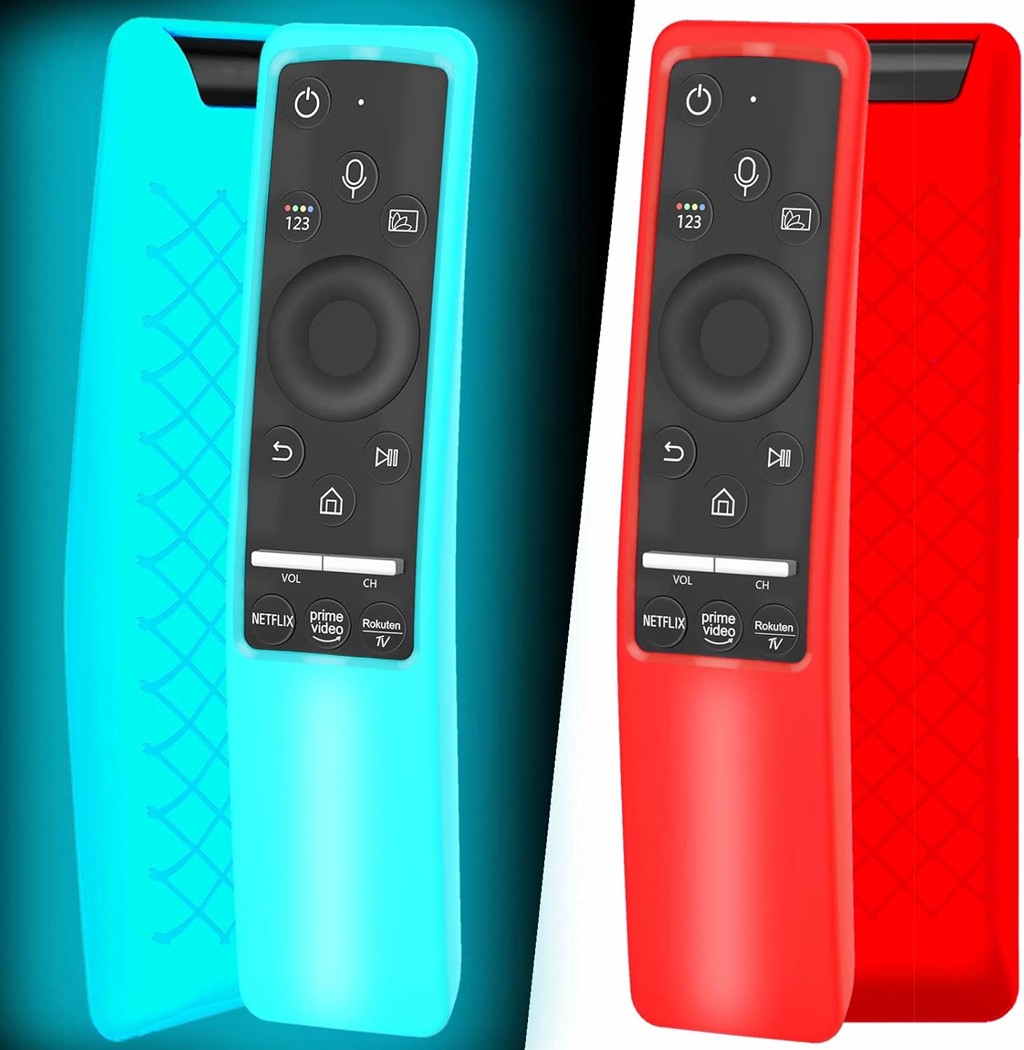 2 Pack Remote Case Glow in The Dark Compatible with...