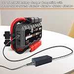 14V Power Adapter Compatible with NOCO GB70 GB150 GB250+ GB251+ GB500 GB500+ Genius Boost Ultra Safe Lithium Jump Starter Battery XGC4 XGC Power Supply Charger with Cigarette Lighter Charger Cable