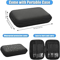 Vista 6 de Linkstyle Kit de herramientas de extracción de terminales mejorado, juego de herramientas extractoras de pines, kit de herramientas de extracción