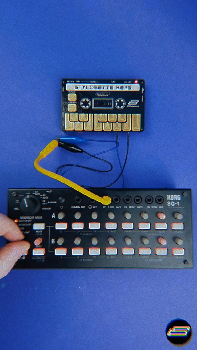 Stylophone Stylosette - Touch Keyboard x Cassette - The Mini