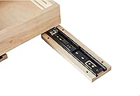 Vista 8 de CabinetRTA Wood Pull Out Spice Rack Organizer for Cabinet – 12"(W) x 10"(D) x 4"(H) for Upper Kitchen Cabinets and Pantry Closet, for Spices