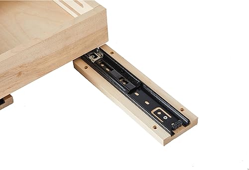 Miniatura 8 de CabinetRTA Wood Pull Out Spice Rack Organizer for Cabinet – 12"(W) x 10"(D) x 4"(H) for Upper Kitchen Cabinets and Pantry Closet, for Spices