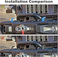 Vista 3 de JWWY Cubiertas de Gancho de Remolque para Parachoques Cubierta Protectora de Receptor de Enganche de Remolque Funda de Goma para Cabrestante