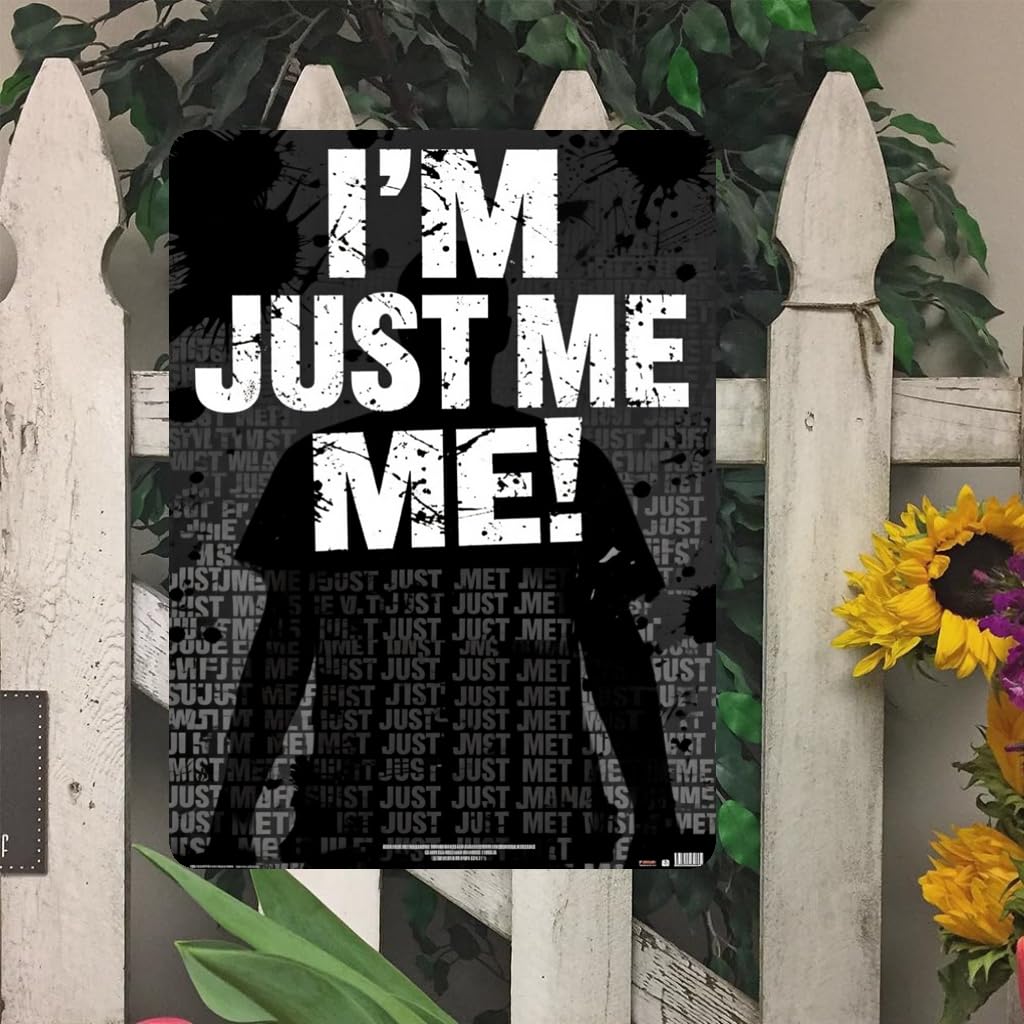 I Am My Funny Sarcastic Tin Sign, 8x12 Inch Decor
