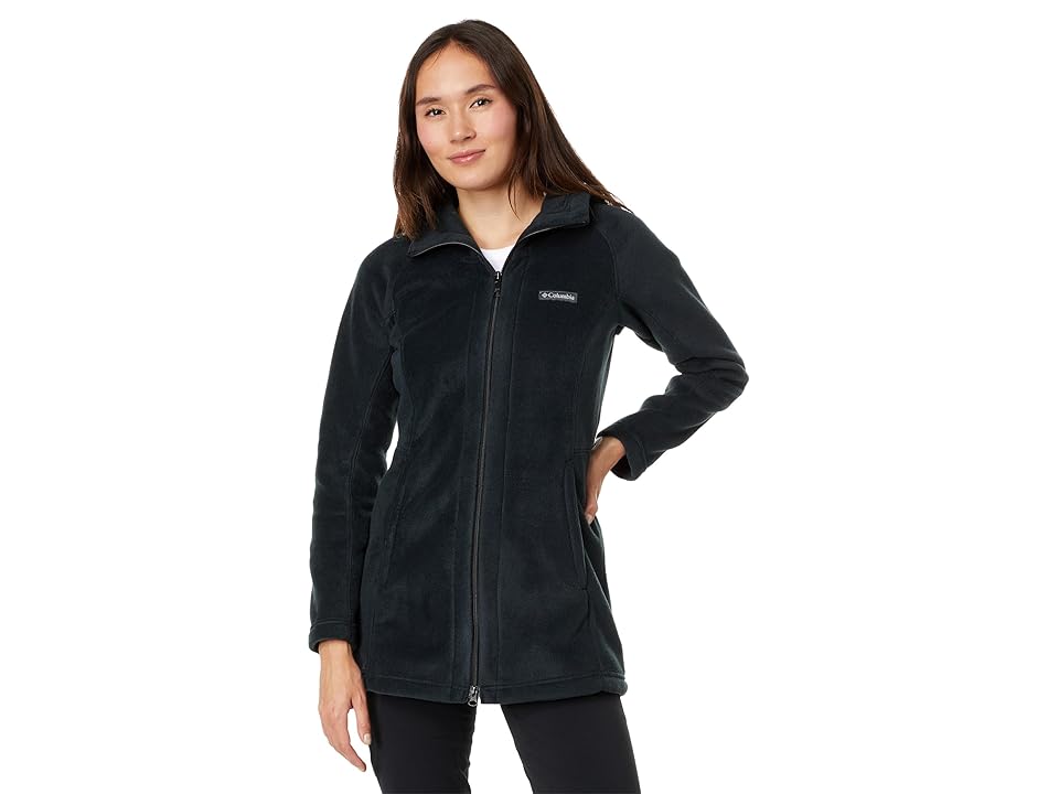 Columbia Benton Springs II Long Hoodie (Black) Women's Coat