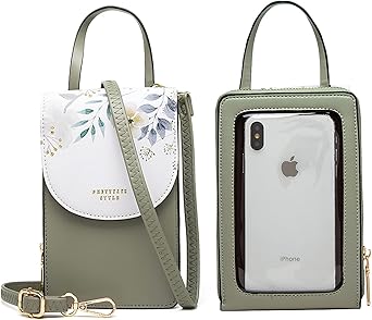 Amazon.co.jp: KENOU スマホ ショルダー タッチパネル対応 入れ