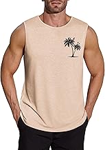 COOFANDY Tank Top Men's Bodybuilding Tank Top Running Athletic Tank Shirts Gym Workout Tank Shirts Summer Sleeveless T-Shirts Men