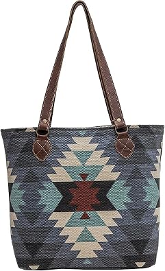 Myra Bag Western Leather Tote Bag for Women - Polos