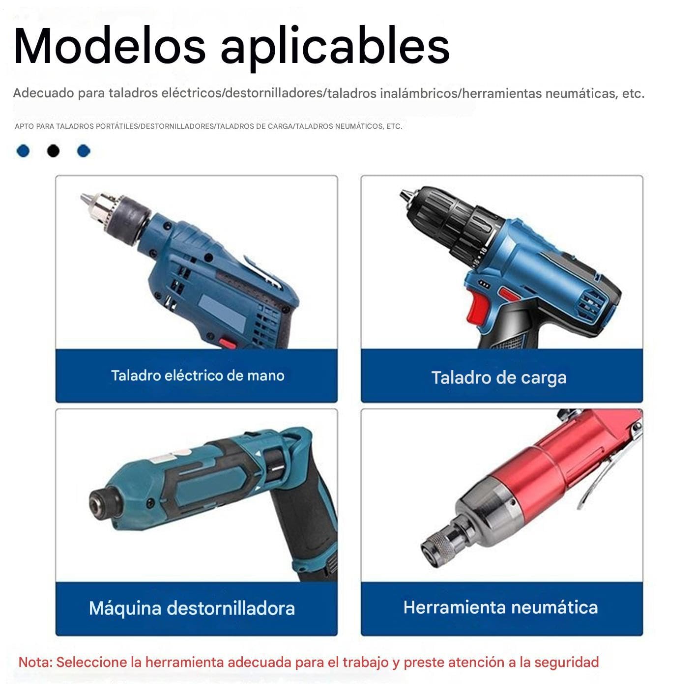 Portapuntas Destornillador Adaptador magnético posicionador de mango