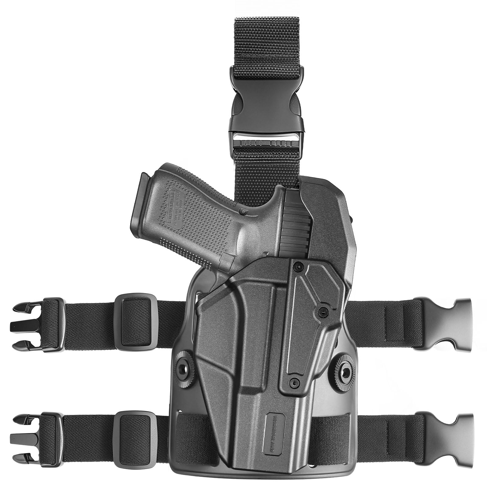Amazon.com : WARRIORLAND Level 2 Drop Leg Holster for 17/19/ 22/23