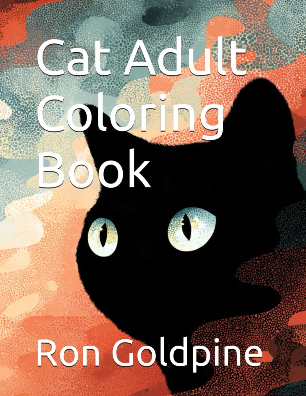 Cat Adult Coloring Book