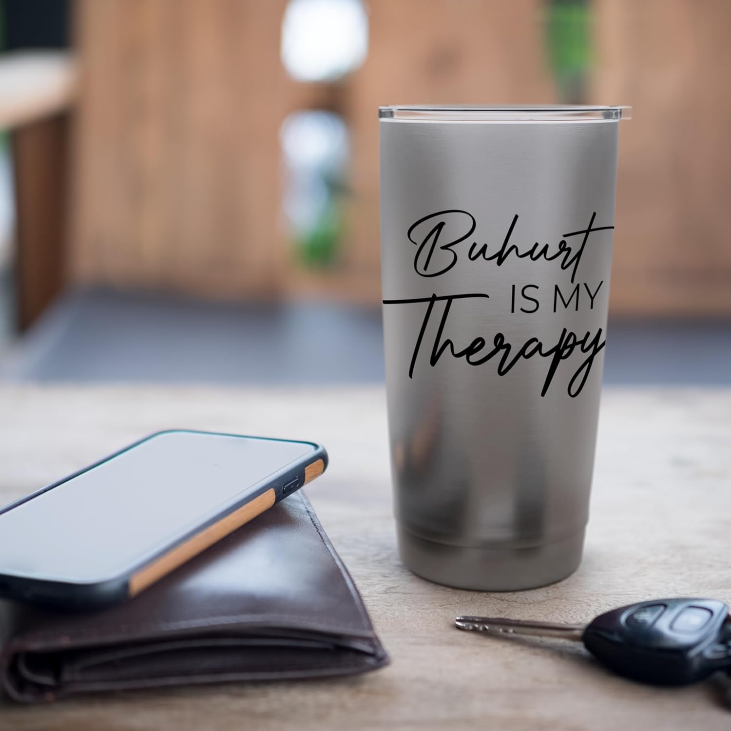 Buhurt is my therapy Stainless Steel Insulated Tumbler - Image 7