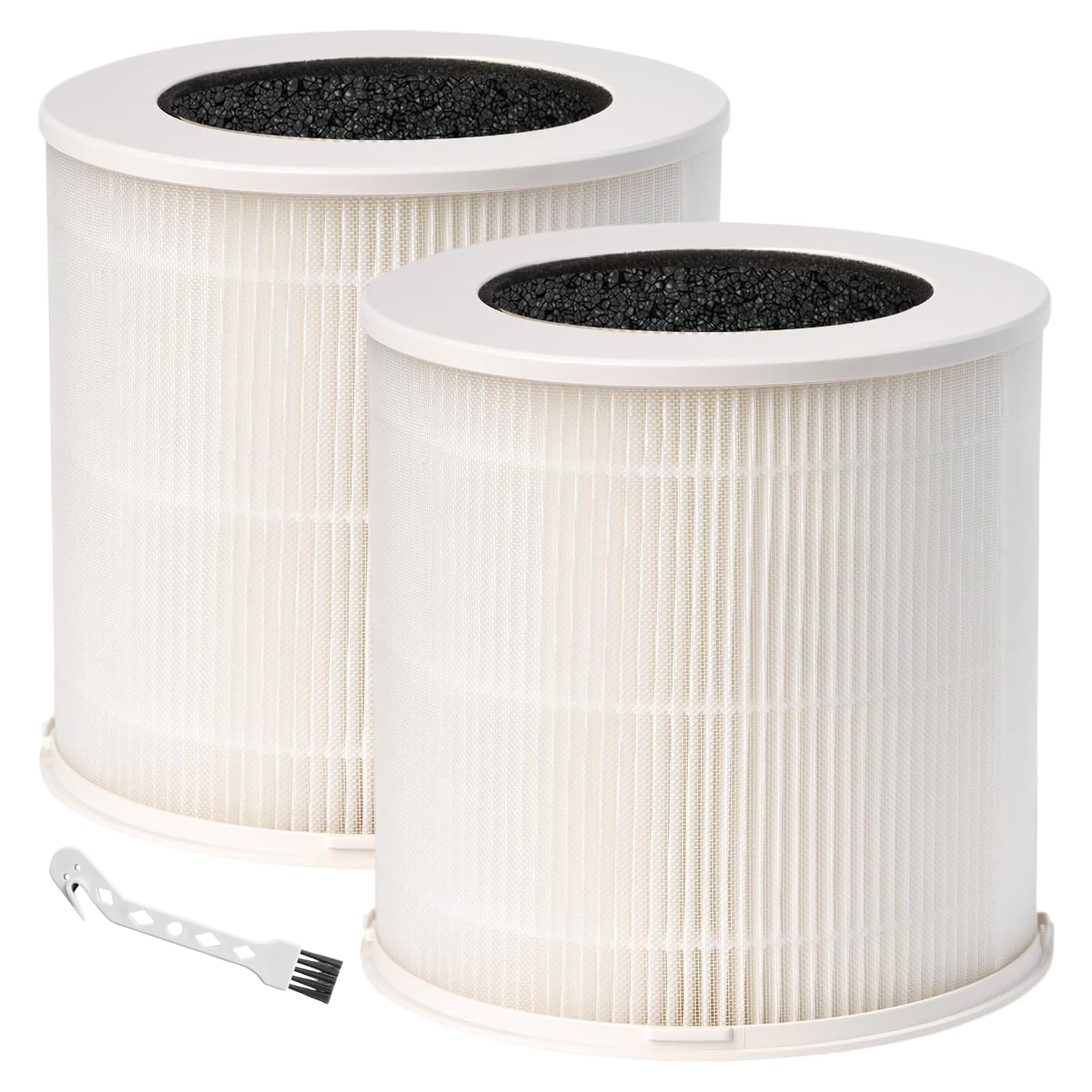 Air-500 - Filtro di ricambio per purificatore d'aria Bosch Air 500 e 1000, 3 in 1, H13, True HEPA e filtro a carbone attivo, per polline, polvere, odori e fumo, confezione da 2