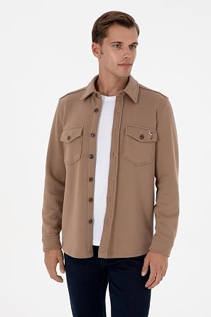U.S. Polo Assn. Erkek Siyah Gömlek Örme 50316673-VR046