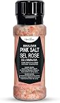 Herbion Naturals Himalayan Grindière à grains de sel rose grossier, 225 Grammaire (7.9 Ounce), facile à utiliser, qualité suprême, forme pure de sel (paquet de 1)