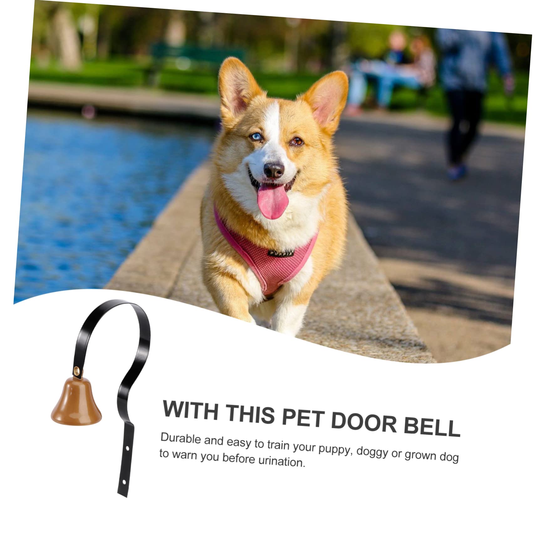 Campanelli Per Cani Extra Rumorosi PEUTIER - 2 Pezzi Con Clip, Ideali Per Trovare Il Tuo Cane O Gatto - Foto 2