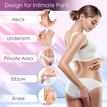 Skin Bleaching Cream for Intimate Areas - Skin Whitening and Lightening Cream, Dark Spot Corrector for Inner Thigh, Bikini Line, Underarms, and Sensitive Areas