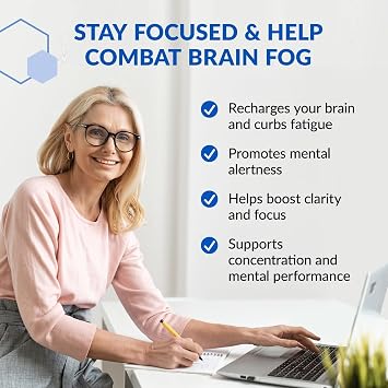 BioTrust Brain Bright Nootropic Boost for Focus & Mental Clarity, 60 caps