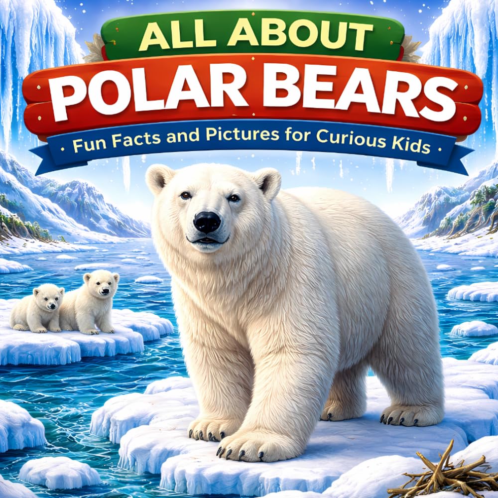 All About Polar Bears: Fun Facts and Pictures for Curious Kids