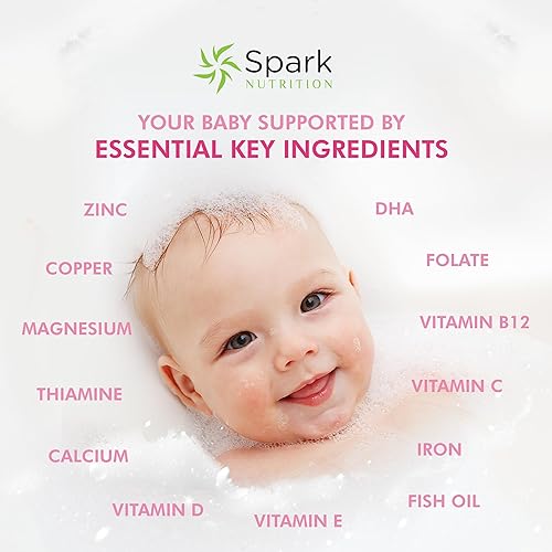 Miniatura 7 de Pregnaforte Multivitamínico prenatal 60 días ácido fólico, omega-3 DHAEPA, vitaminas A, B6, B12, C, D3, E y minerales calcio, hierro, zinc, magnesio