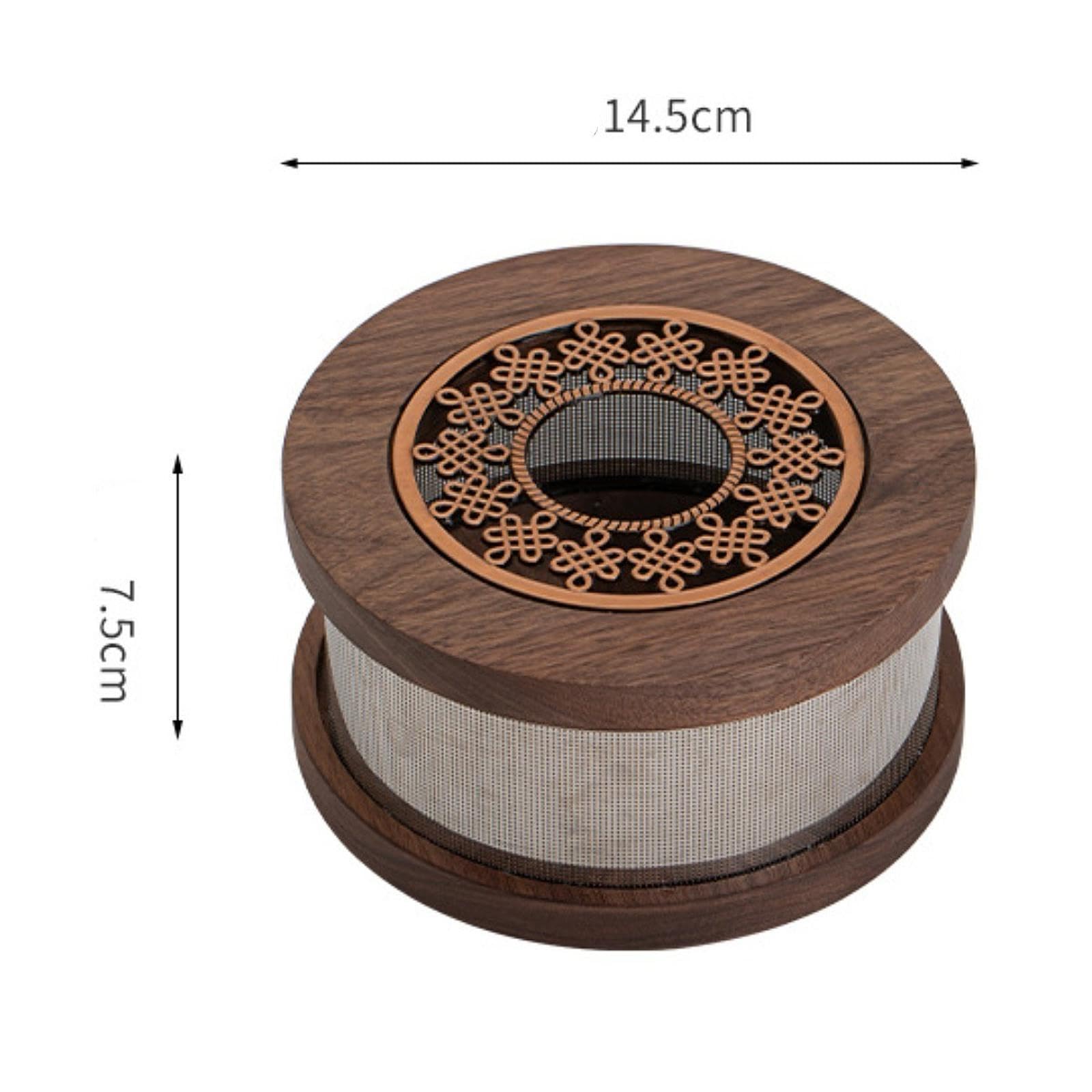 Calentador de Tetera de Madera Calentador de Tetera Estable para El Hogar Viajes Restaurante