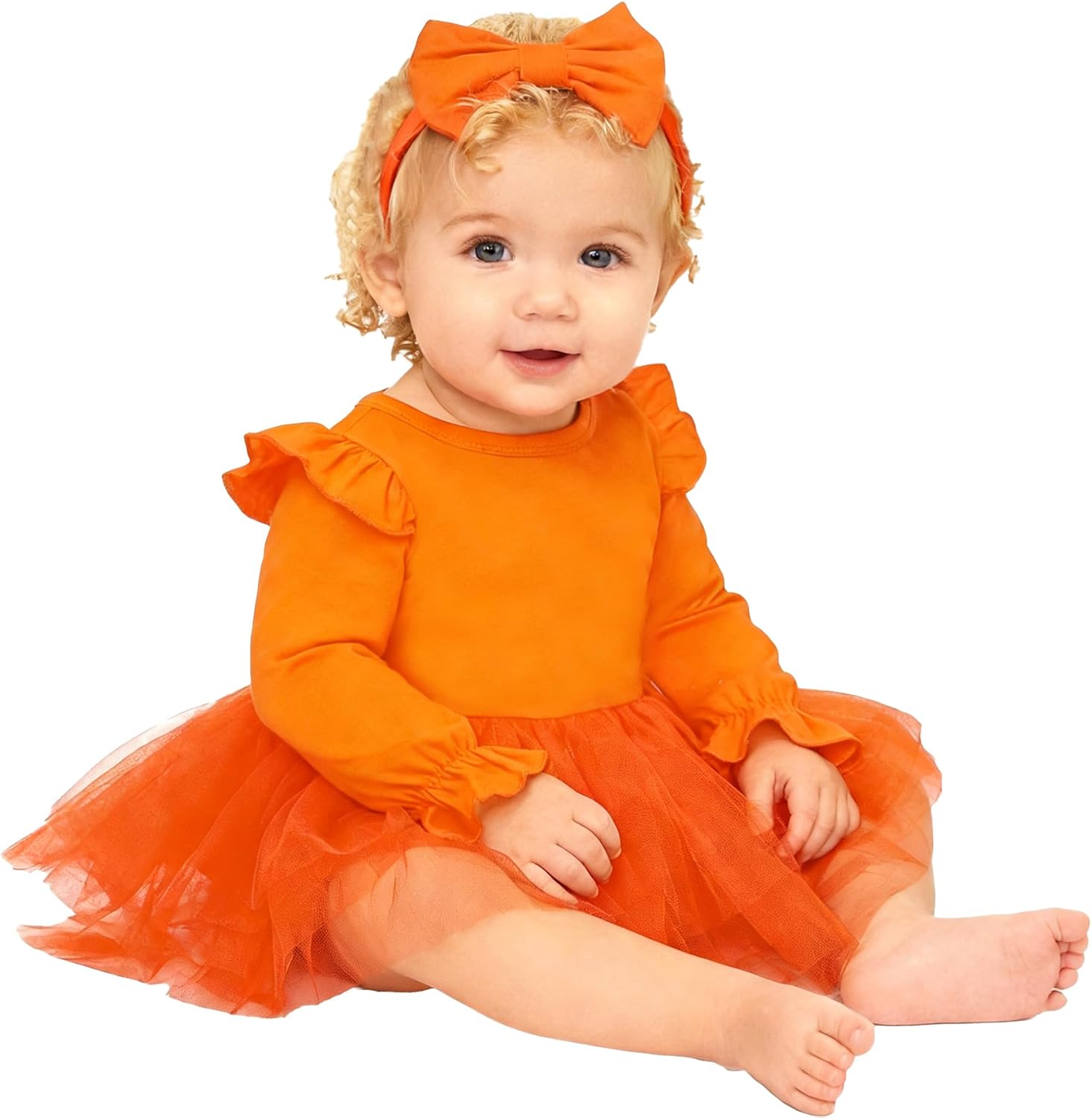 Magic Park 0-18M Infant Bodysuit Tutu Dress Baby Girl Romper Dress Toddler Solid Color Tulle Skirt Baptism Holidays Outfits - Image 2