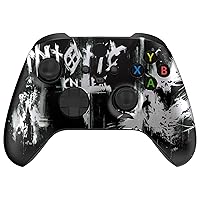Vista 14 de eXtremeRate Carcasa personalizada para controlador Xbox Series X y S – Revitaliza tu controlador – Accesorios de repuesto de cubierta Dark Carnival