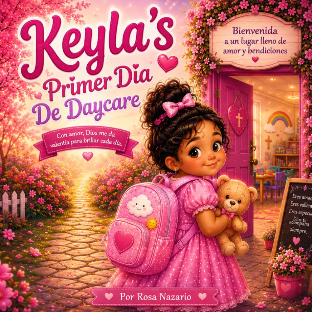 Keyla's Primer Dia de Daycare: Un cuento cristiano sobre valentía, nuevos amigos y las promesas de Dios (Dejad que los ninos vengan a mi - Aprendiendo a caminar con Jesús)