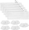 KEEPOW 10 microfiber cloth set, steam cleaner accessory, EasyFix SC 2, SC 3, SC 4, SC 5, washable clothes (5 floor heads + 5 hand caps)