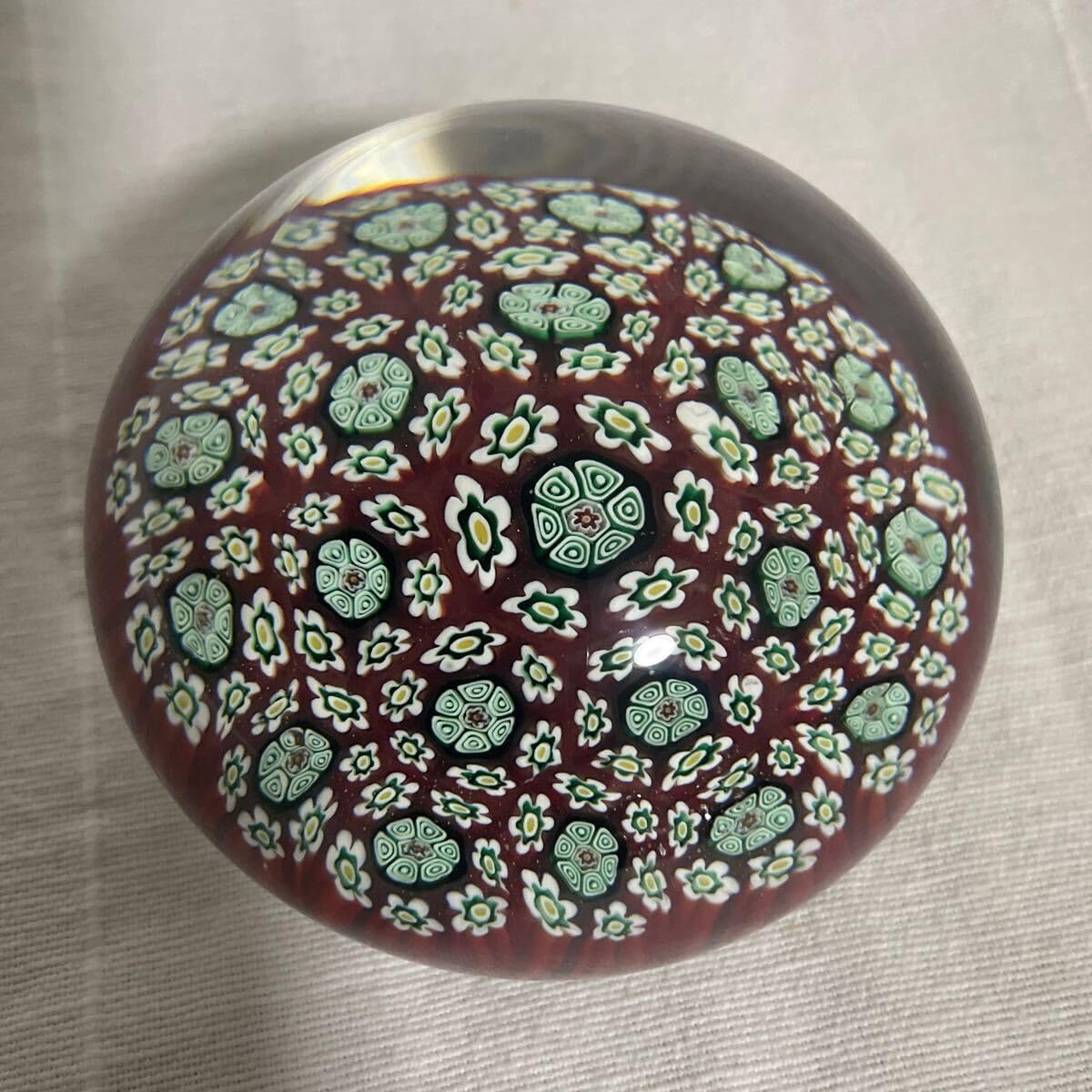 ガラス ペーパーウェイト イタリア ? ベネチアンガラス ? ムラノガラス