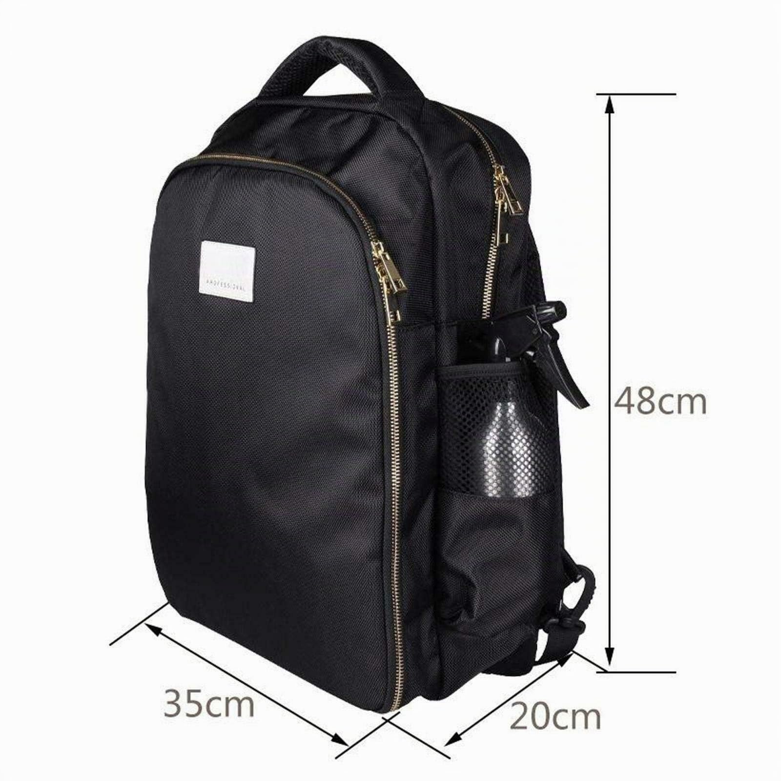 Mochila de barbero, herramienta multifuncional para peluquería, bolsa de viaje para herramientas de maquillaje, organizador para tijeras Clippers, mochila portátil