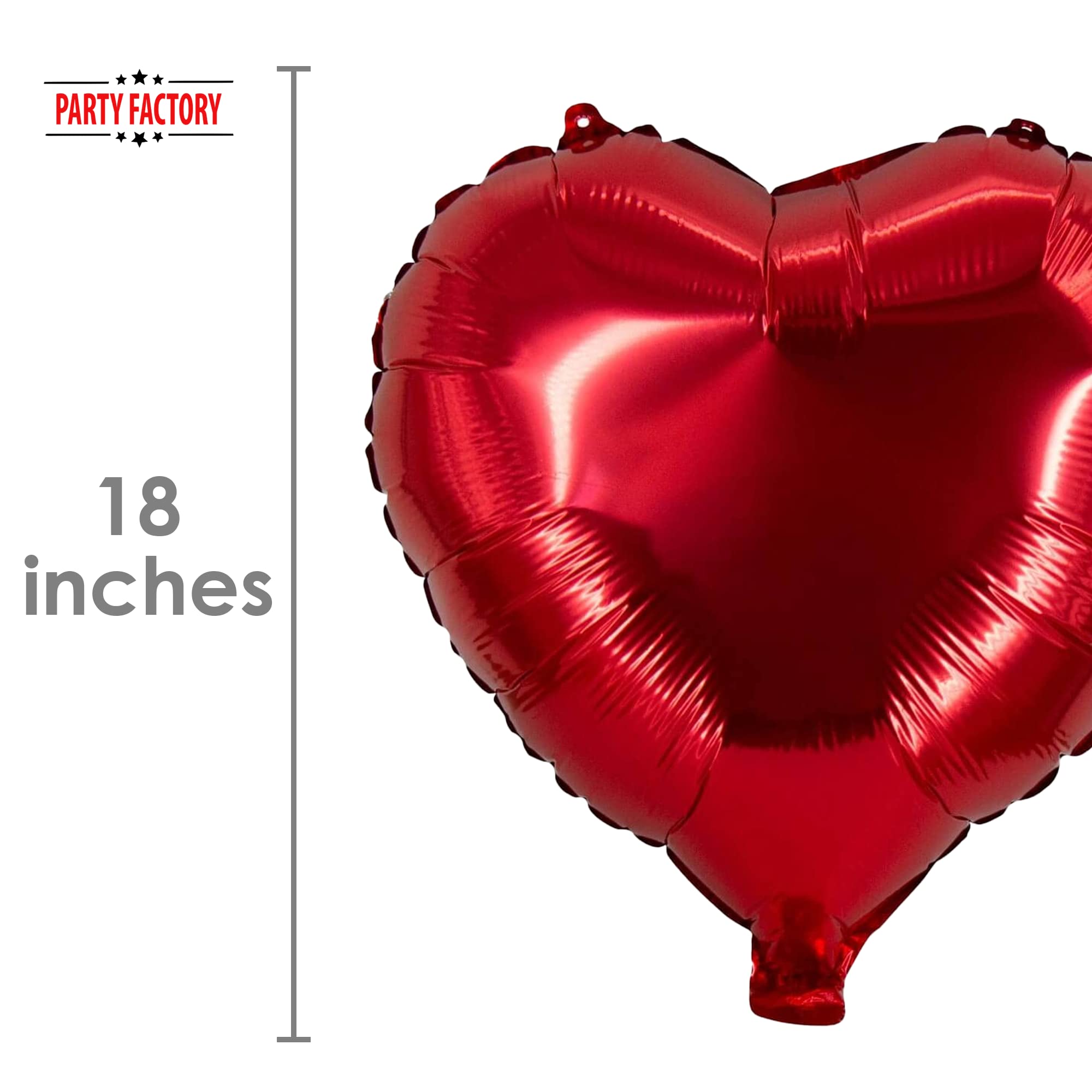 Lot De 20 Ballons Violets En Forme De Cœur Pour La Saint-Valentin En