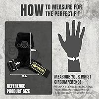 Vista 5 de MANUEKLEAR Correas de gimnasio para levantamiento de pesas, correas dobles de cuero para levantamiento de peso muerto para hombres con asa de muñeca