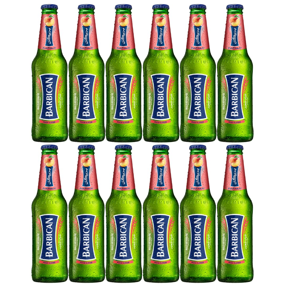 Barbican Peach Non-Alcoholic Beer | Non - Alcoholic Beverage | Peach Flavoured Beer | Caffeine-free | 330ml Glass Bottle - Pack of 12 (330ml x 12) (B0CN6GSLX2) Amazon Price History, Amazon Price Tracker