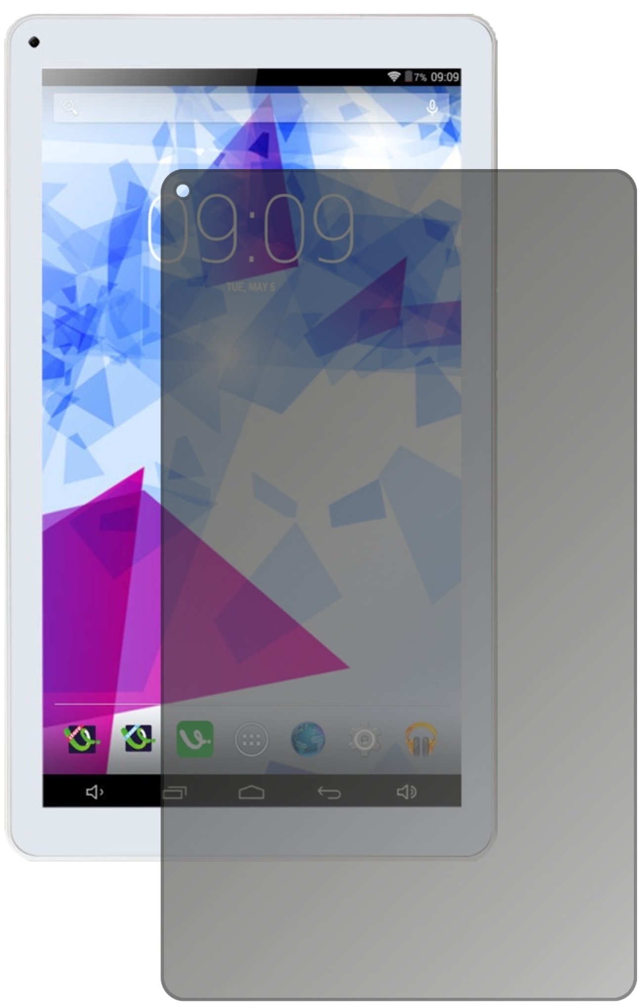 dipos Pellicola Privacy per iRULU eXpro 2 Plus | Protezione schermo opaca Anti-Spia a 4 Vie, si adatta perfettamente, antigraffio, senza bolle, autoadesiva