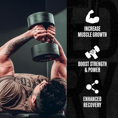 Miniatura 4 de Jacked Factory Polvo de Creatina Monohidrato 425g - Suplemento diario de creatina de 5g para hombres y mujeres, apto para veganos, probado por