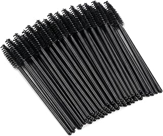 50 aplicadores de rímel desechables, cepillos...